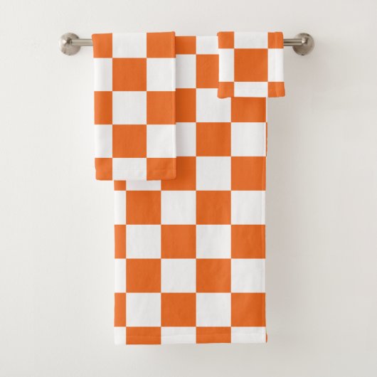 Oranje controlebord bad handdoek (Insitu)