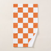 Oranje controlebord bad handdoek (Handdoek)