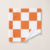 Oranje controlebord bad handdoek (Wasdoekje)
