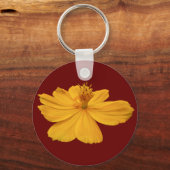 Oranje Cosmos Coördinerende items Sleutelhanger (Voorkant)