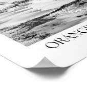 Oranje County California Arch fotoprint Poster (Hoek)