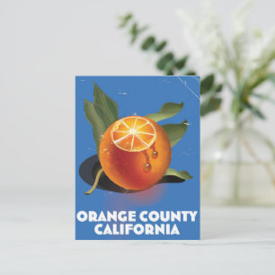 Oranje County California Briefkaart