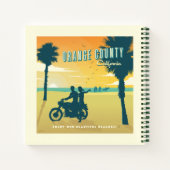 Oranje County, Californische stranden Notitieboek (Achterkant)