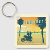 Oranje County, Californische stranden Sleutelhanger (Voorkant)
