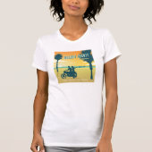 Oranje County, Californische stranden T-shirt (Voorkant)