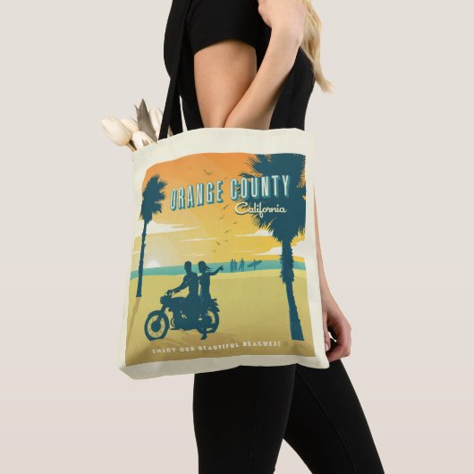 Oranje County, Californische stranden Tote Bag (Dichtbij)