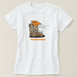 Oranje Cowboy Boot Gradup Cap & Flowers T-shirt