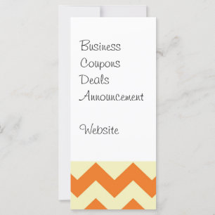 Oranje Cream Citrus Chevron ZigZag Stripes Gifts