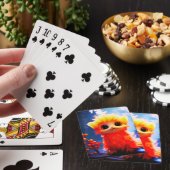 Oranje Critter Pokerkaarten (Insitu)