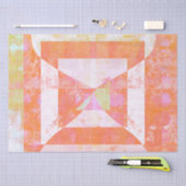 Oranje Crush #1 Gemengde Media Tissue Papier (Craft)