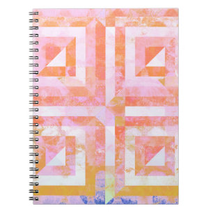Oranje Crush #3 Mixed Media Spiral Notitieboek