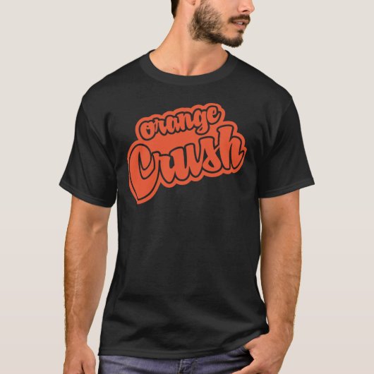 Oranje Crush Classic T-Shirt (Voorkant)