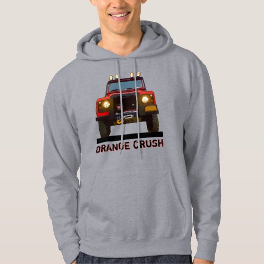 ORANJE CRUSH Hoodie (Voorkant)