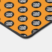Oranje Custom Business Logo Pattern Bureaumat (Hoek)