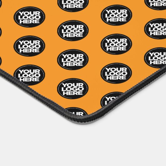 Oranje Custom Business Logo Pattern Bureaumat (Hoek)