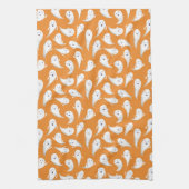 Oranje-Cute Ghosts Halloween Kitchen Towel Theedoek (Verticaal)