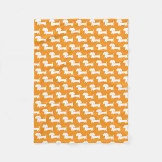 Oranje Dachshund Puppy Wienertje Hond Deken