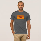 Oranje dag San Francisco Fog & Gold Flag T-shirt (Voorkant volledig)