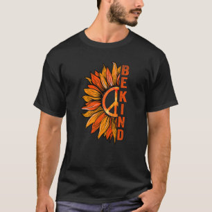 Oranje Dag tegen Pesten Zonnebloem P T-shirt