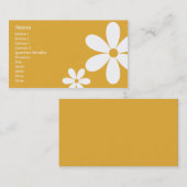 Oranje dagen - Bedrijven Visitekaartje (Voorkant / Achterkant)