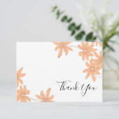 Oranje dagen op witte vlakte kaart (Staand voorkant)