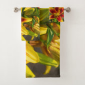 Oranje dagkunst, Canadese fotografie Bad Handdoek (Insitu)