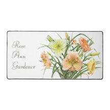 Oranje Daglelies Moderne Botanische Kunst Geperson