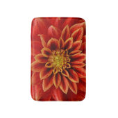 Oranje dahlia badmat (Voorkant Verticaal)