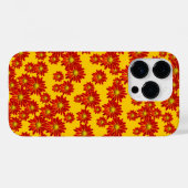 Oranje Daisies Case-Mate iPhone Case (Achterkant (horizontaal))