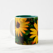 Oranje Daisy als grote Mok (Voorkant links)