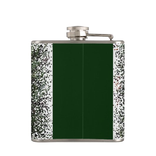 Oranje Daisy Balls Hip Flask Heupfles (Achterkant)