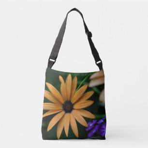 Oranje Daisy Crossbody Tas