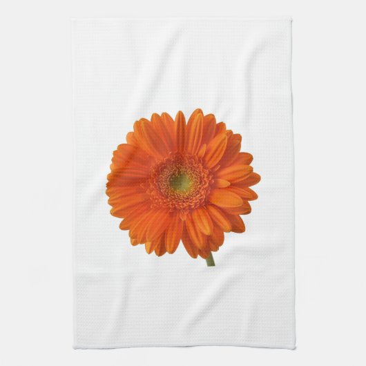 Oranje Daisy Kitchen Towel Theedoek (Verticaal)