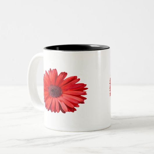 Oranje Daisy Mok (Voorkant links)