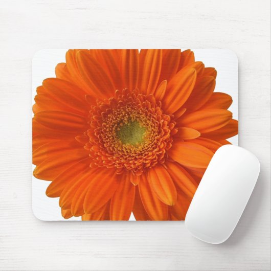Oranje Daisy Muismat (Met muis)