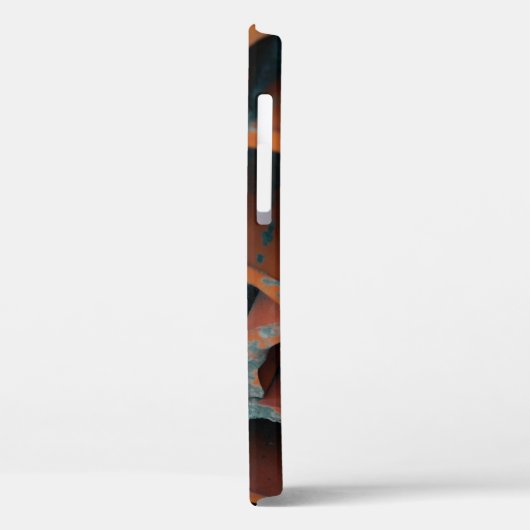 Oranje dak Case-Mate iPhone case (Achterkant / Links)