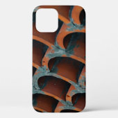 Oranje dak Case-Mate iPhone case (Achterkant)