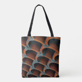 Oranje dak tote bag (Achterkant)