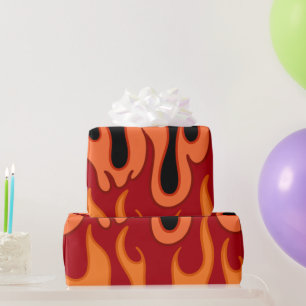 Oranje damppakpapier cadeaupapier