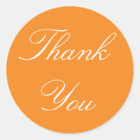 Oranje dank u Stickers