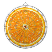 oranje Dartboard met aangepaste Dartbord (Voorkant)