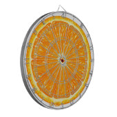 oranje Dartboard met aangepaste Dartbord (Voorkant Links)