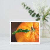 Oranje dat je blij bent? briefkaart (Staand voorkant)