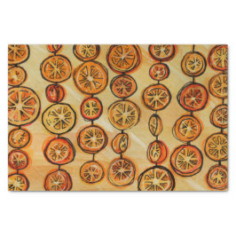 Oranje dat je blij bent dat het Sinaasappels patro Tissuepapier