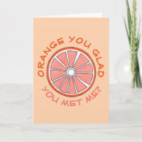 Oranje dat je blij bent dat je me hebt ontmoet gra