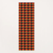 Oranje Daylily Bloom Floral Pattern Yogamat (Voorkant)