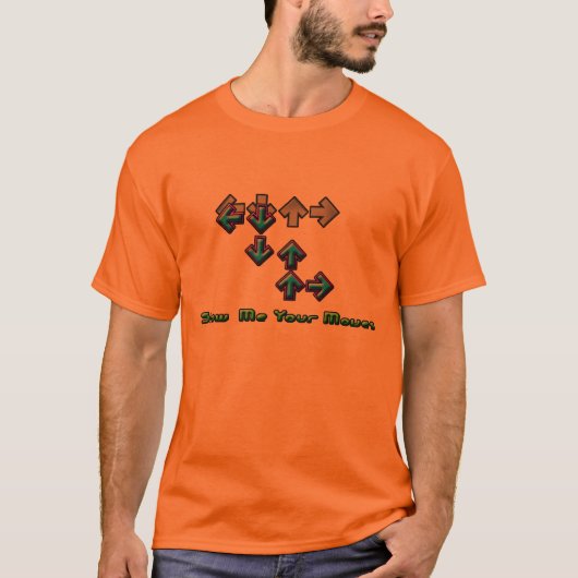 Oranje DDR T-shirt (Voorkant)