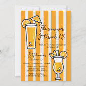 Oranje De Zomer Dat Ik 13 Werd Mocktail Verjaardag Kaart (Voorkant)