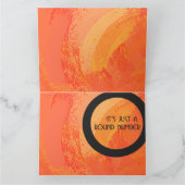 Oranje decennium 90e verjaardag kaart (Binnen)