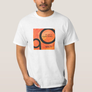 Oranje decennium 90e verjaardag t-shirt